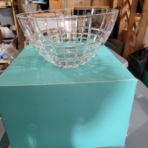 Large Tiffany and Company Crystal Bowl